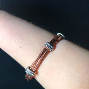 Rose Gold Cable Bracelet